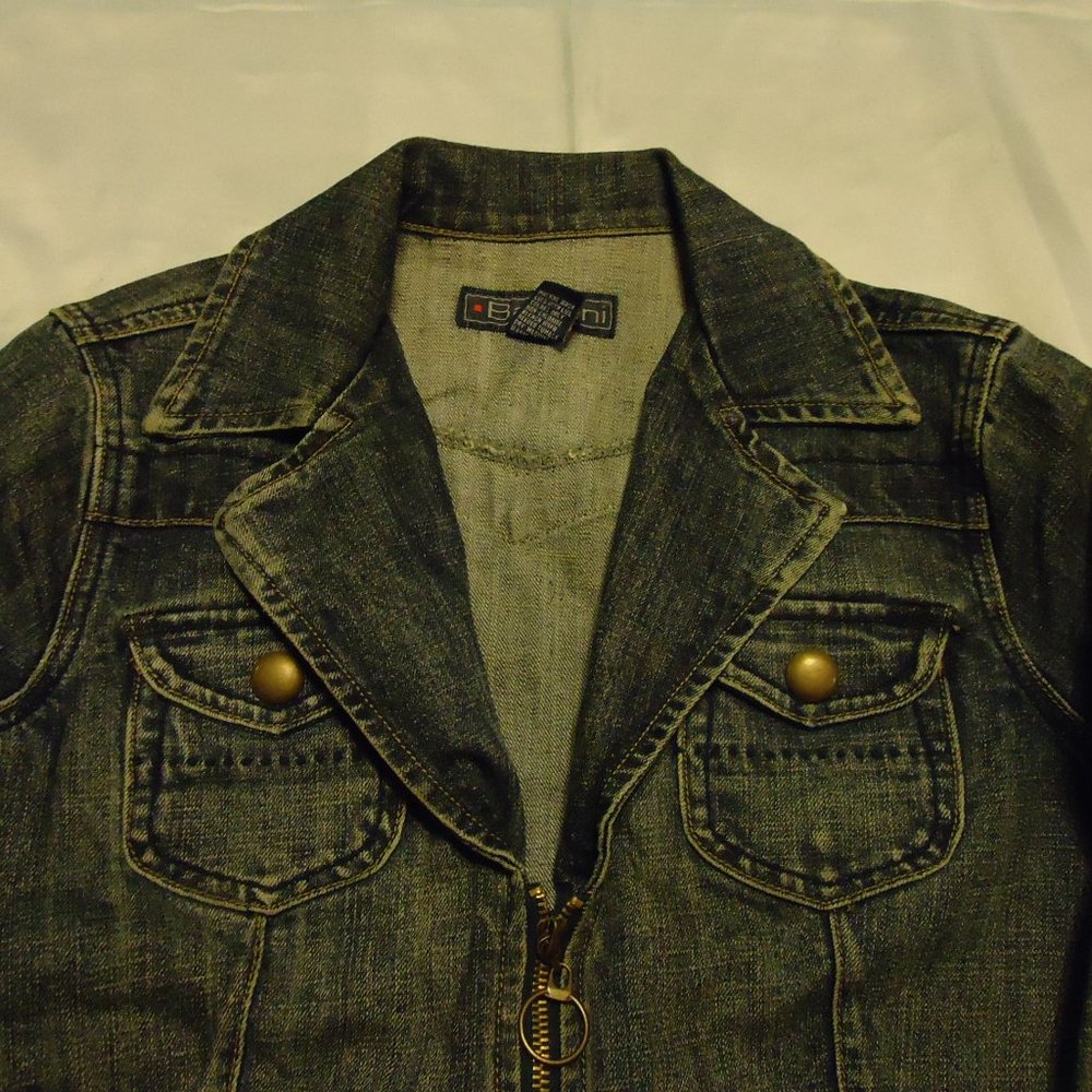 Detailed Baccini Denim Jacket - image 2